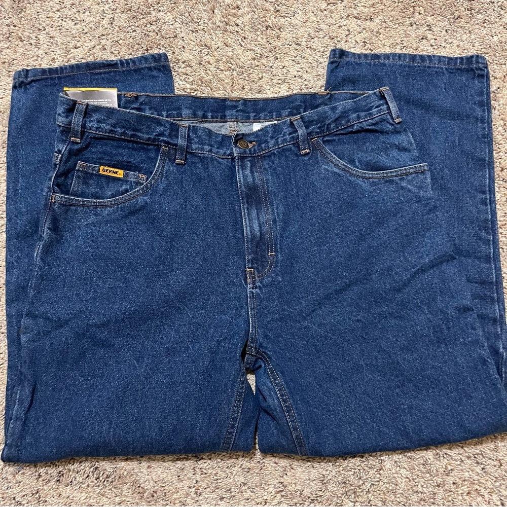 Berne Carpenter Work Jeans Size 38 x 30 NWT
